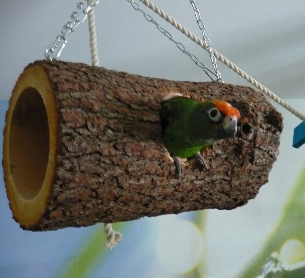 Röhrenschaukel für Papageien