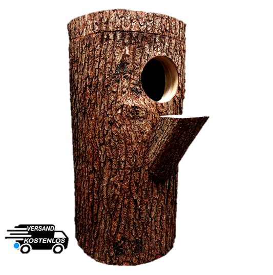 Naturstamm Nisthöhle aus Eiche für Gelbbrustaras, Canidearas, kleine Soldatenaras usw.